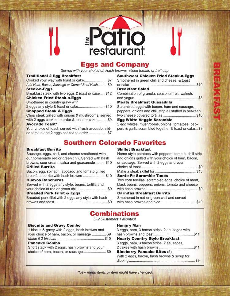 Patio Restaurant - Ignacio, CO