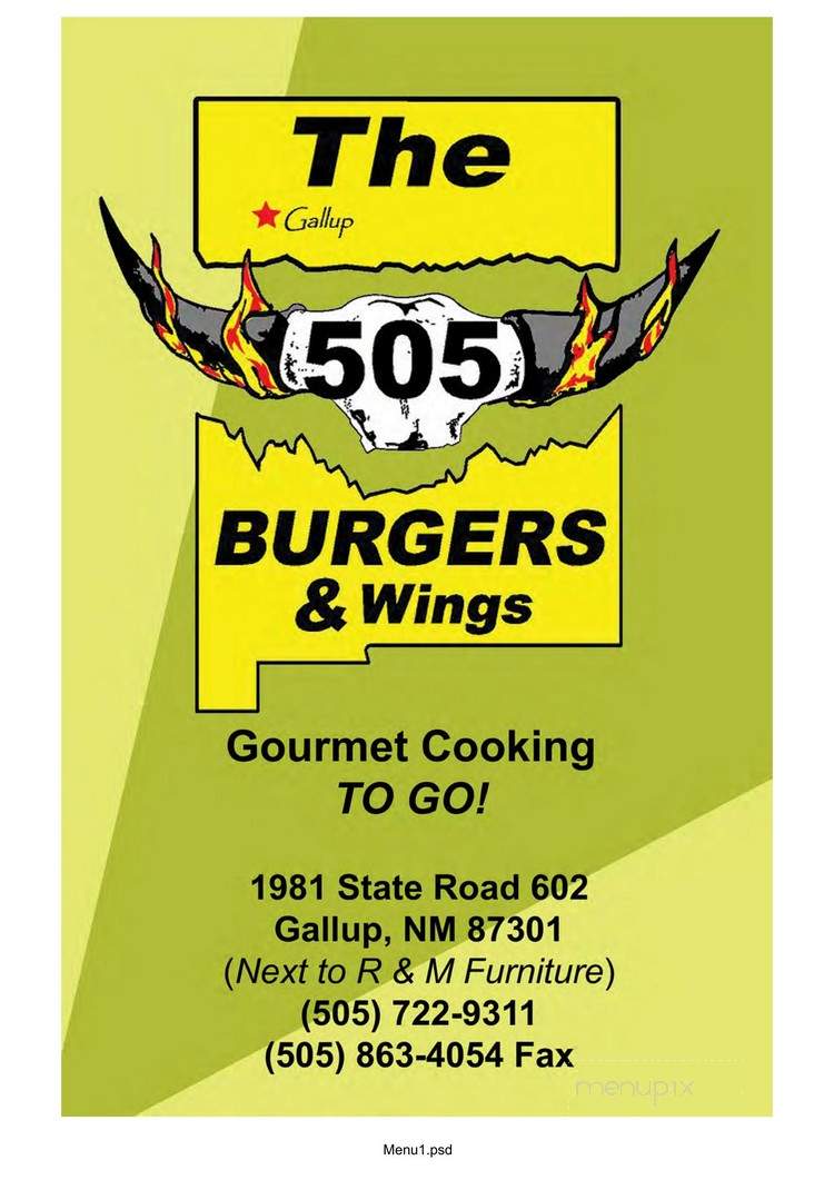 505 Burgers & Wings - Gallup, NM