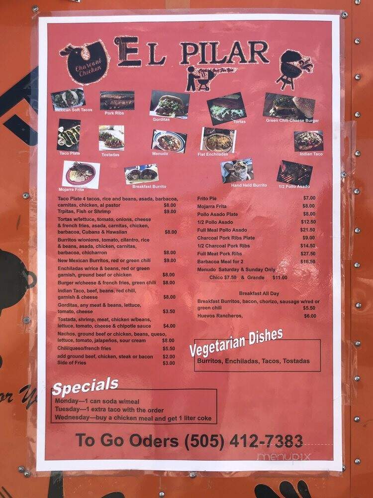 El Pilar Food Truck - Espanola, NM