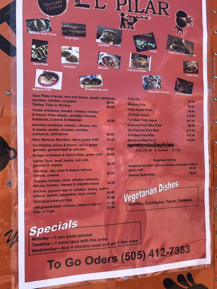 El Pilar Food Truck - Espanola, NM