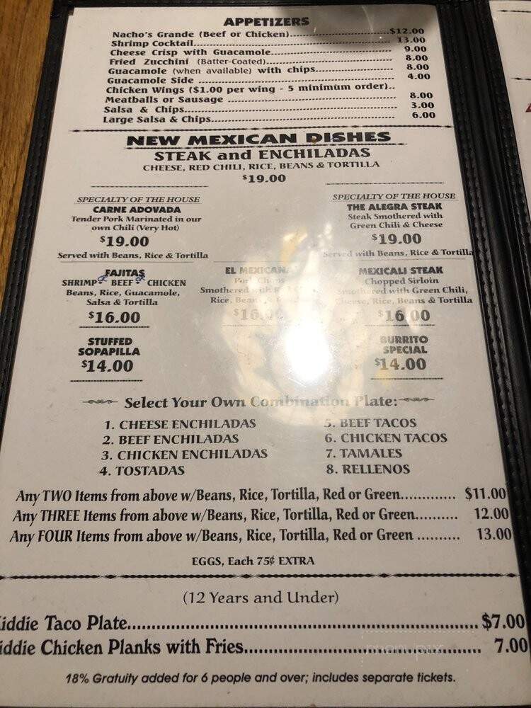 Panz Alegra Restaurant - Gallup, NM