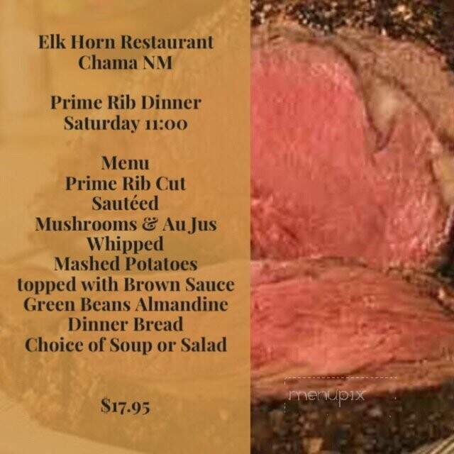 Elk Horn Cafe - Chama, NM
