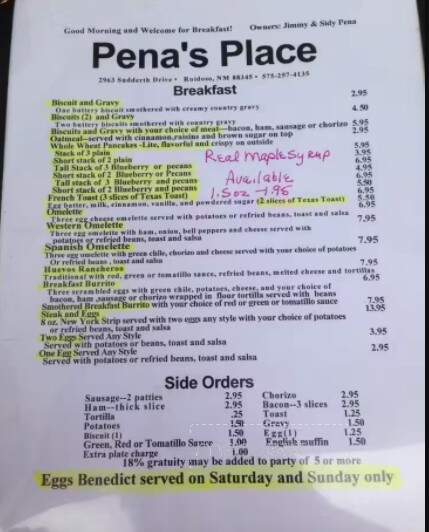 Pena's Place - Ruidoso, NM