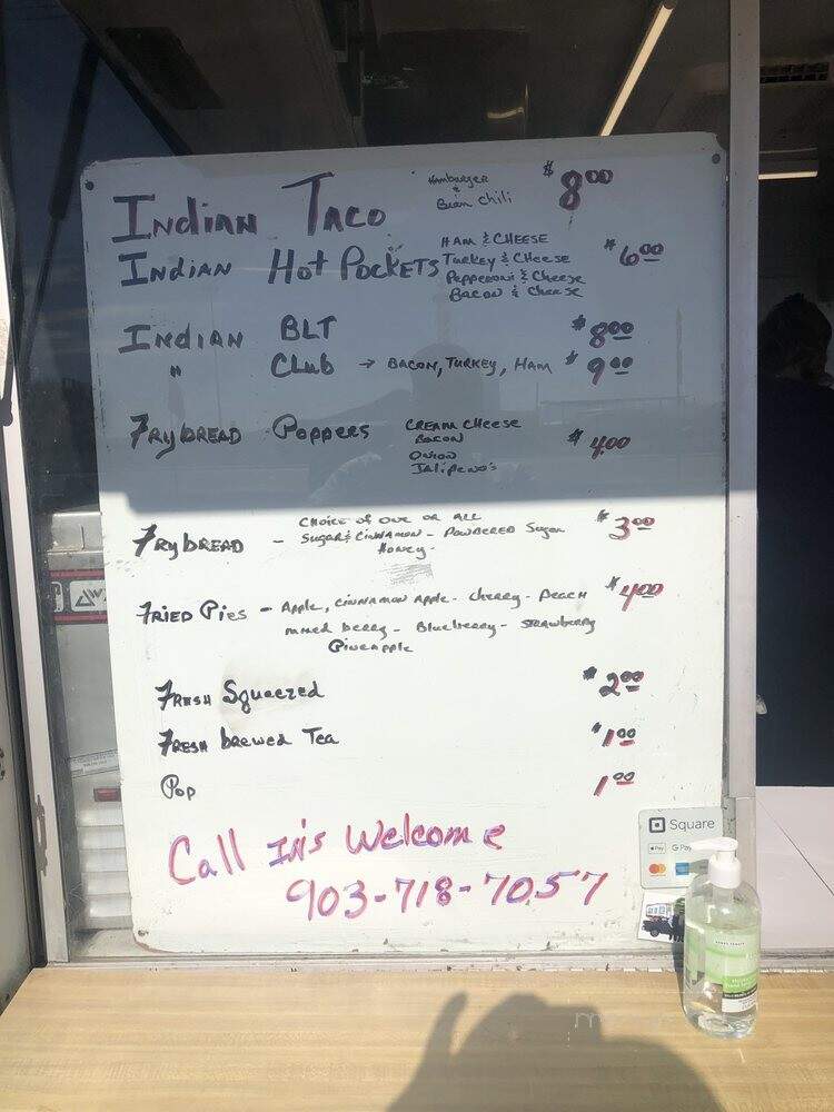 Ireland's Indian Tacos - Quartzsite, AZ