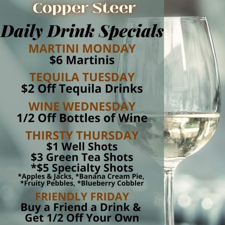 Copper Steer Steakhouse - Safford, AZ