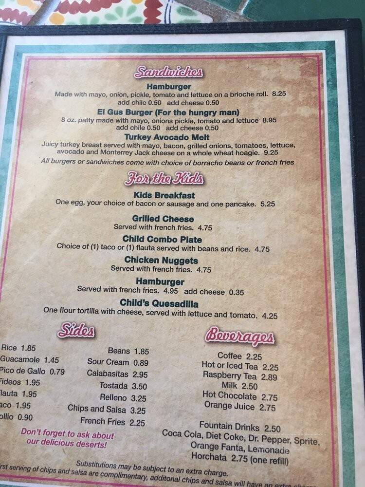 La Nueva Casita Cafe - Las Cruces, NM