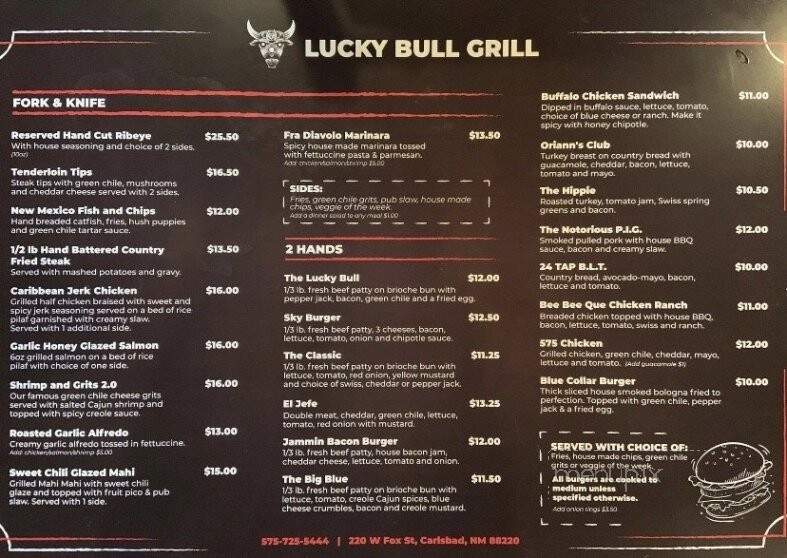 Lucky Bull Grill - Carlsbad, NM