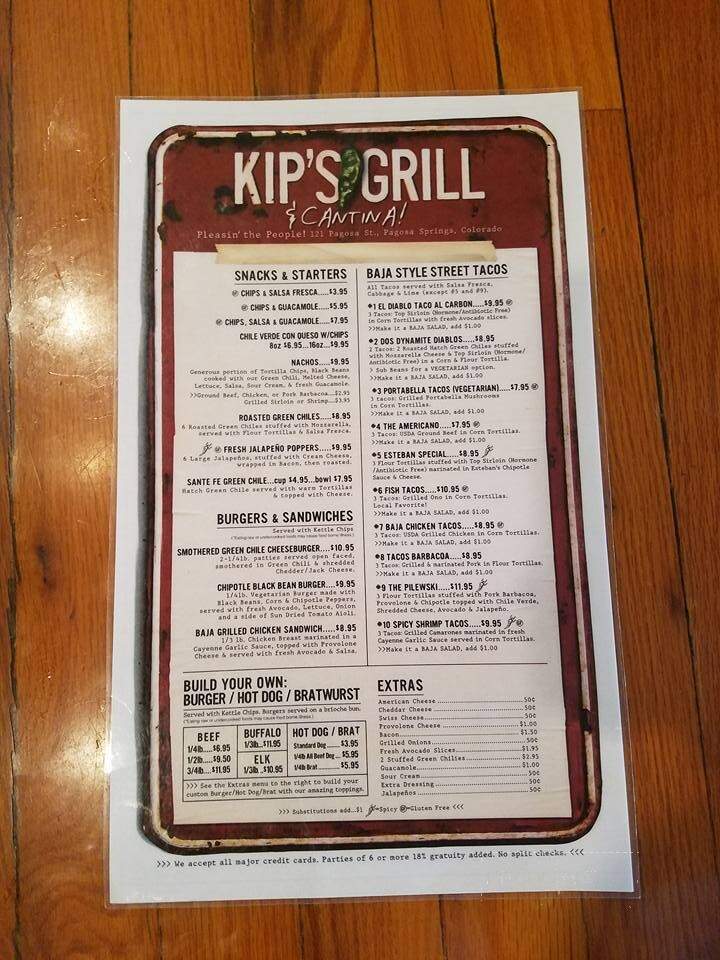 Kip's Grill & Cantina - Pagosa Springs, CO