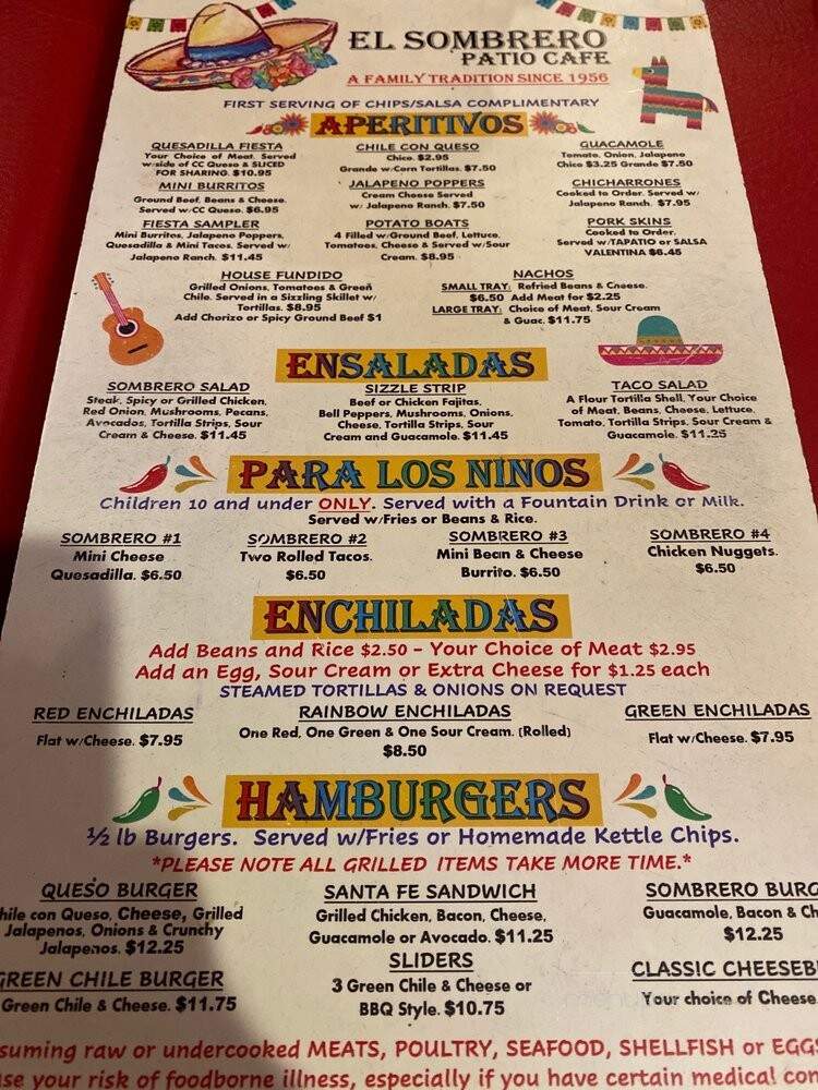 El Sombrero Patio Cafe - Las Cruces, NM