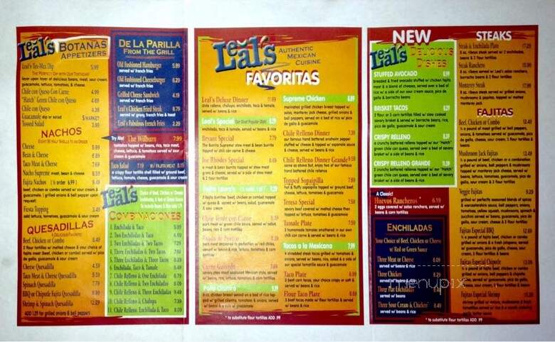 Leal's Mexican Food Restaurant - Clovis, NM