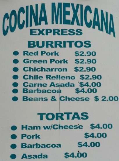 Cocina Mexicana Express - Las Cruces, NM